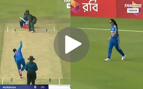 [Watch] Deepti Sharma Dismisses Dilara Akter Using Her Shrewdness With The Ball